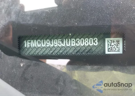2018 Ford Escape Titanium from USA, damaged, VIN 1FMCU9J95JUB30803